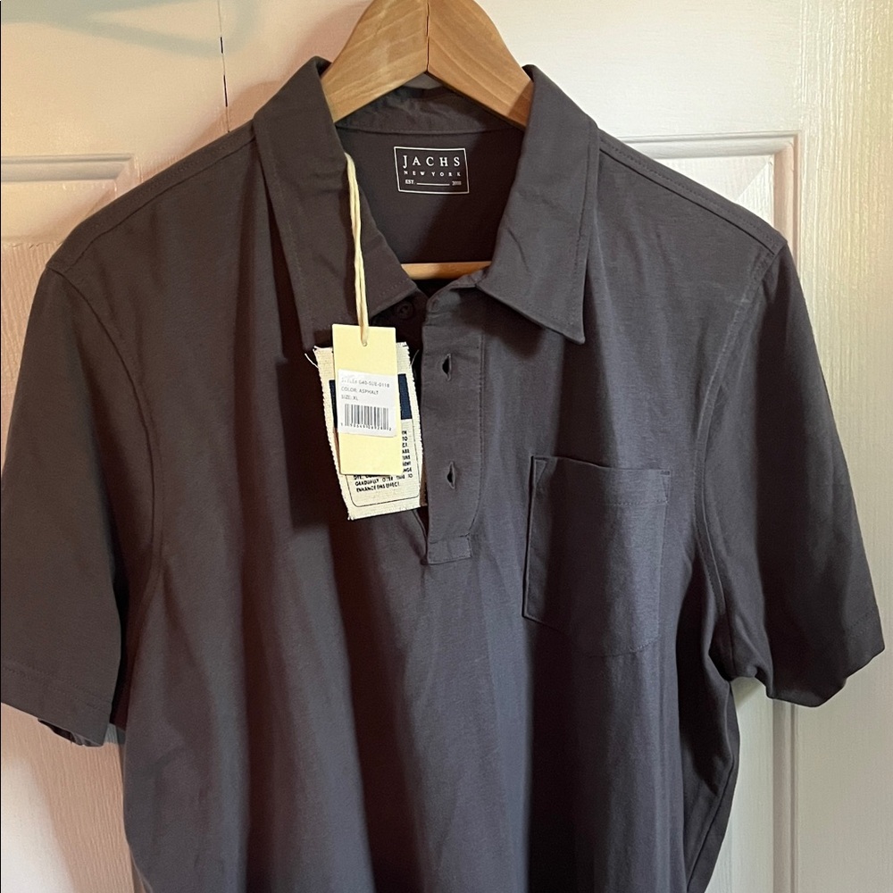 Gray Polo - XL Jach’s NY
